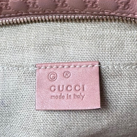 Authentic Gucci Bree Guccissima Leather Crossbody Camera Bag - Picture 9 of 14